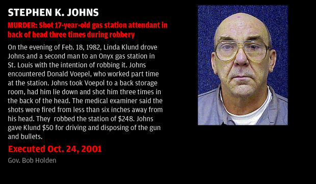 Executed Oct. 24, 2001: Stephen K. Johns